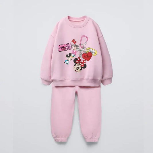Minnie Mickey Sweatshirt + Pants 2Piece Set - Kidnor