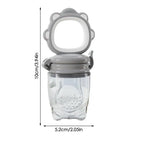 Baby Juice Extractor Pacifier cup Molars Baby feeding bottle Food Feeding Spoon Silicone Gum Fruit Vegetable Bite Eat Auxiliary