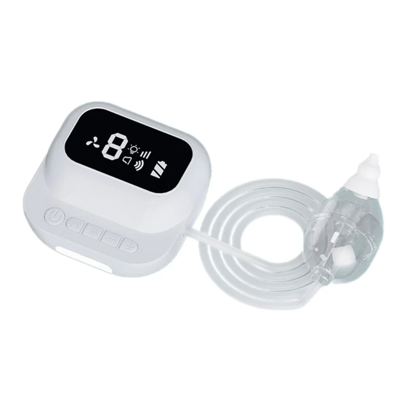 Electric Nasal Aspirator for Baby with 9 Suction Rechargeable Nose Cleaner with tip set for Newborns & Toddlers