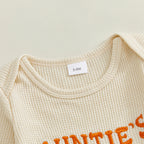 Auntie's Bestie Baby Romper - Unisex Ribbed Jumpsuit (0-18M)