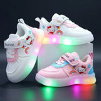 Hello Kitty LED Light Shoes - Anti-Slip Sneakers for Toddlers & Kids