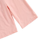 Toddler Girl Off-Shoulder Romper - Solid Color Summer Jumpsuit Ages 1-6