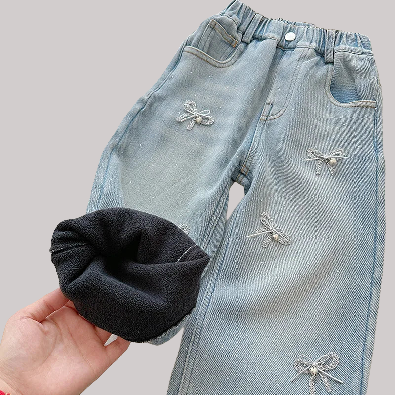 Girls' Winter Wide Leg Pants - Kidnor