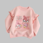 Sanrio Girls Hoodie - Cinnamoroll My Melody Kuromi Kawaii Pullover
