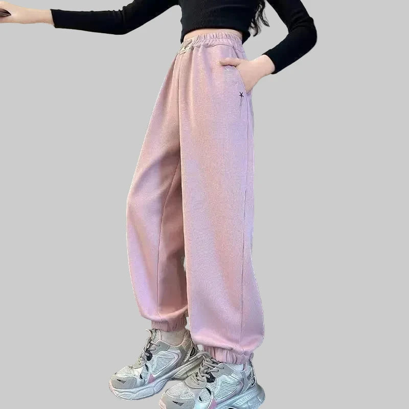 Casual Sportswear Pants with Elastic Ankles - Kidnor