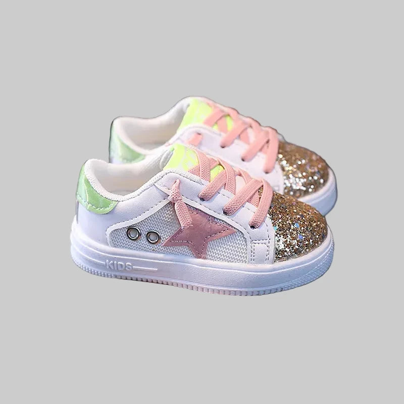 Kids Glittering Chunky Sneakers - Kidnor