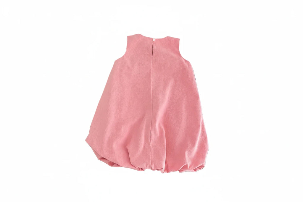 Girls' Rabbit Embellished Princess Dress - Sleeveless Summer A-Line Dress