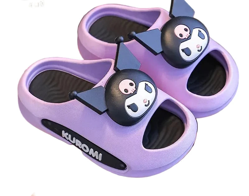 Sanrio Children's Bath Slippers - Soft Anti-Slip Summer Slides