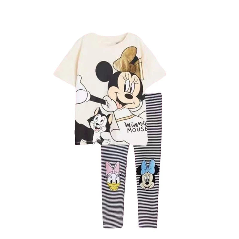Minnie Mouse Cartoon Two-Piece Set - Kidnor