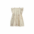 Summer Sleeveless Embroidery Dress - Kidnor