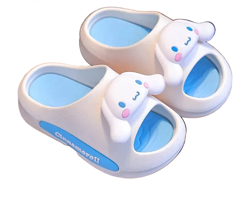 Sanrio Children's Bath Slippers - Soft Anti-Slip Summer Slides
