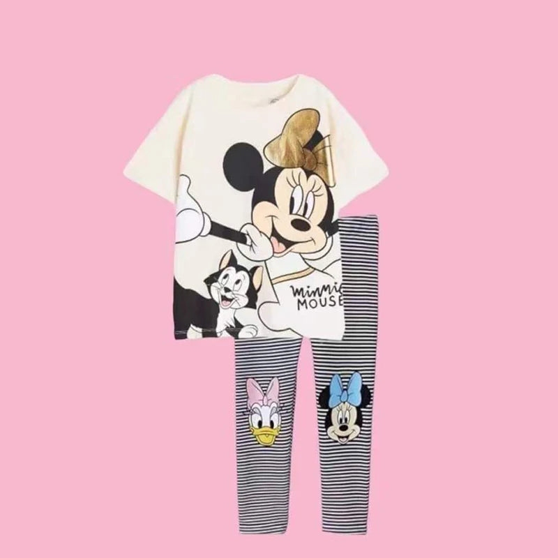 Minnie Mouse Cartoon Two-Piece Set - Kidnor