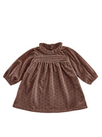 Baby Girls' Floral Corduroy Dress - Spring Print Dress Ages 0-1