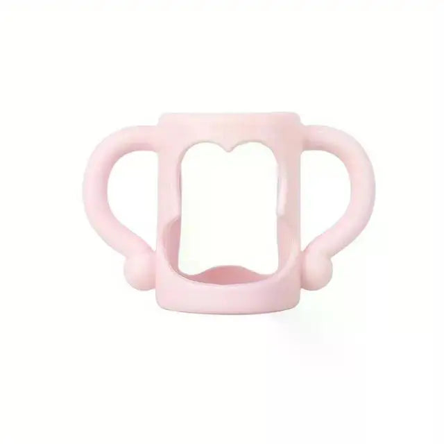 Silicone Bottle Handle For Narrow Baby Bottles, Easy Grip Handle, Can Accommodate Most Bottles - BPA-free Soft Silicone