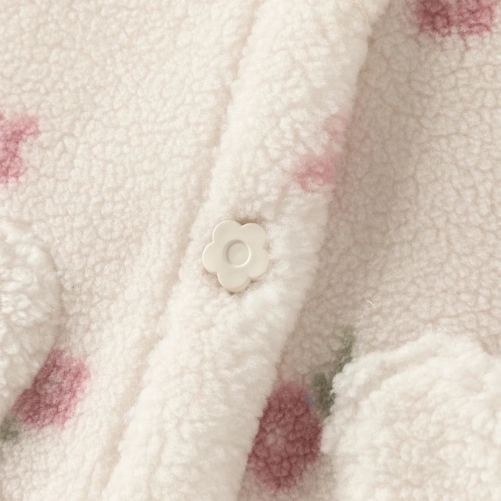 Dave Bella Girls Floral Coat - Kidnor