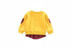 Kids' Cartoon Long Sleeve T-Shirt - Unisex Autumn Casual Top