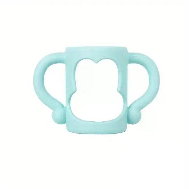 Silicone Bottle Handle For Narrow Baby Bottles, Easy Grip Handle, Can Accommodate Most Bottles - BPA-free Soft Silicone
