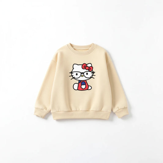 Baby Girls’ Cotton Cartoon Long-Sleeve T-Shirt - Kidnor