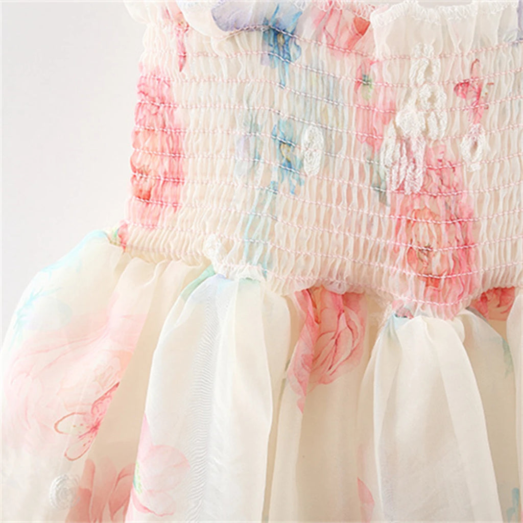 Butterfly Wing Flower Fairy Dress - Kidnor