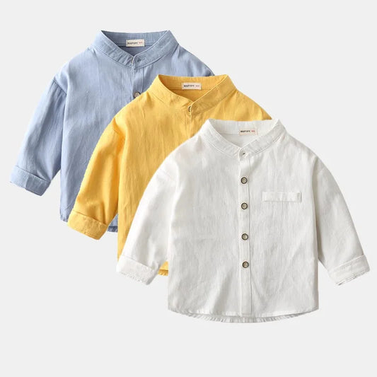 Cotton Button Casual Shirt - Kidnor