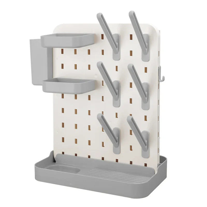 Baby Bottle Drying Rack Vertical Bottle Dryer Rack Holder Organizer Space Saving Standing Drying Rack for Baby Bottles and Cup