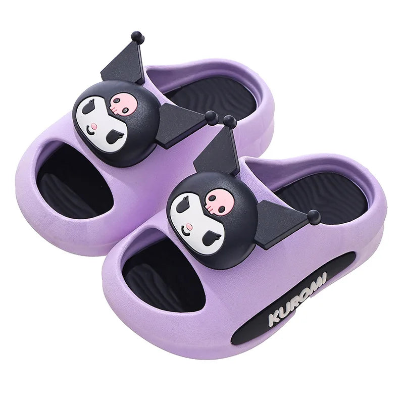 Sanrio Children's Bath Slippers - Soft Anti-Slip Summer Slides