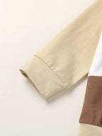 Color Block Sweatshirt and Pants Set - Kidnor