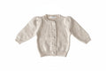 Girls' Knitted Cardigan - Princess Crochet Sweater