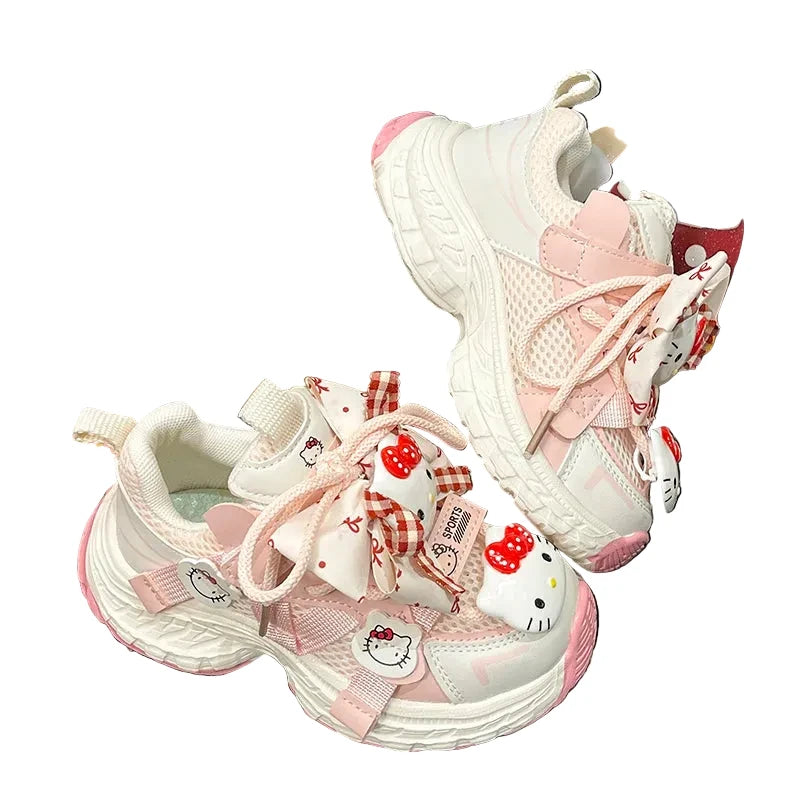 Hello Kitty Casual Sneakers - Soft Anti-Slip Shoes for Girls