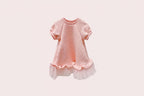 Mesh Short Sleeve Dress Princess Dress