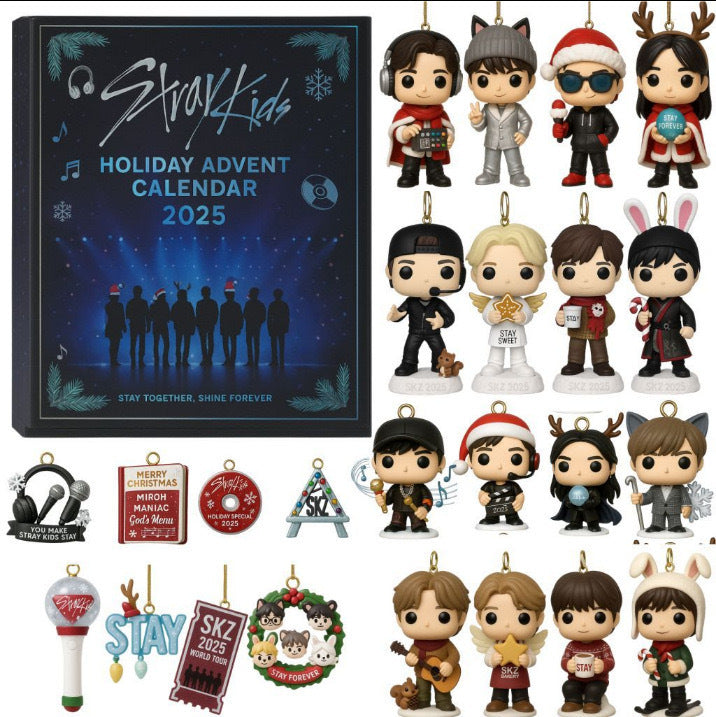 Acrylic Blind Box Christmas Decorations