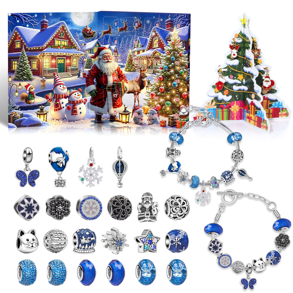 24 Grid Christmas Advent Calendar Countdown Set