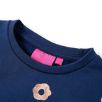 Children's sweatshirt navy blue 104 Children's sweatshirt navy blue 116 Children's sweatshirt dark pink - Kidnor