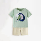 Boys' Summer Casual Two-Piece Children's Outfit
