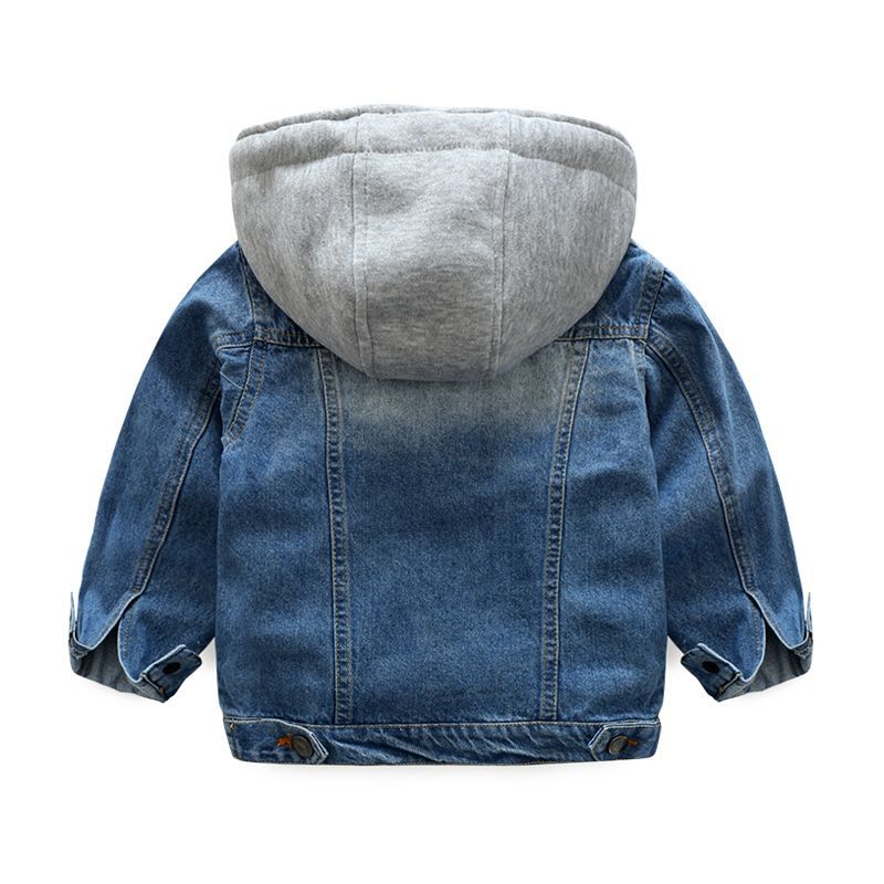Boys Washed Soft Denim Jacket - Kidnor