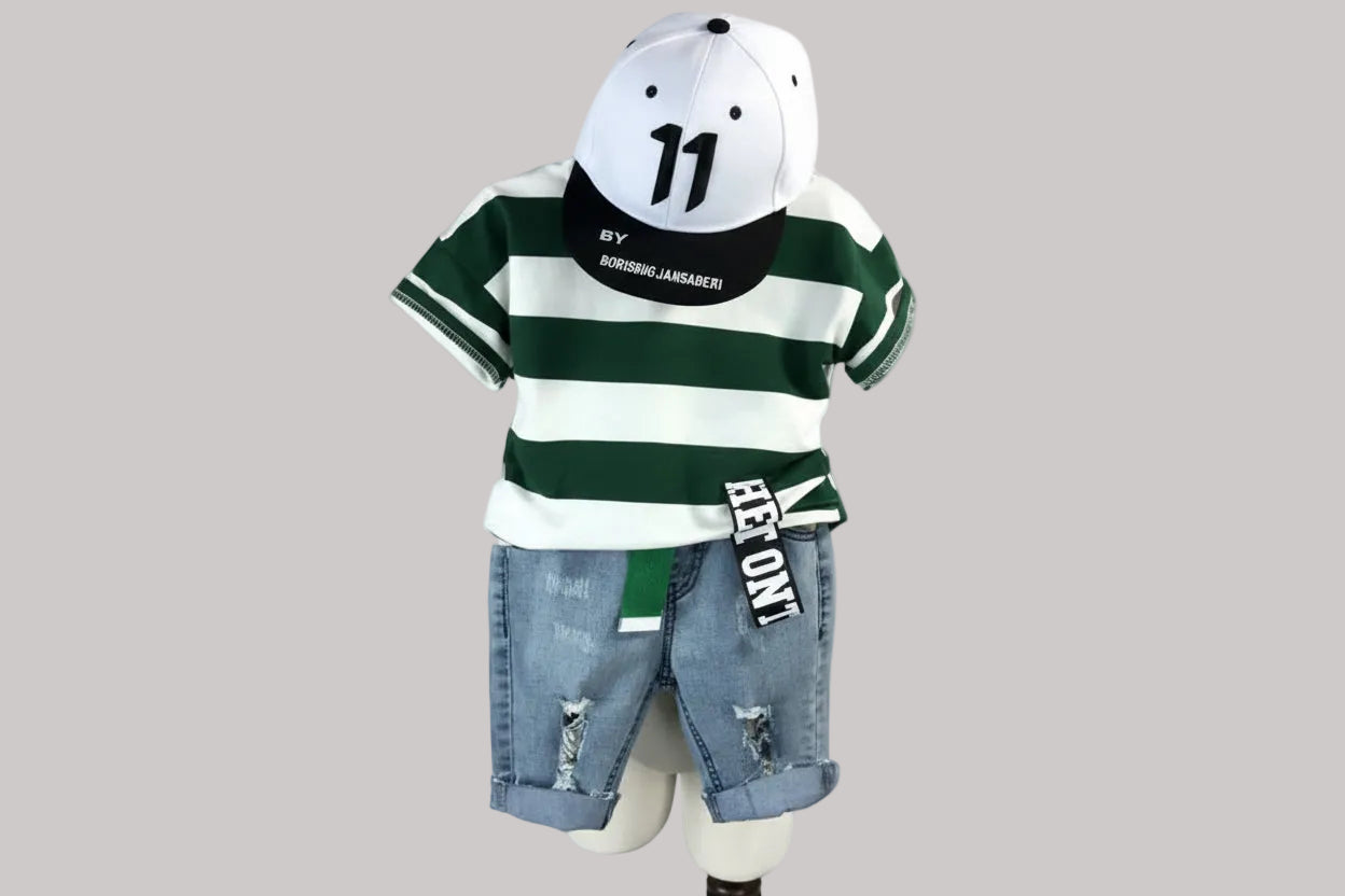 Children's Clothing Boys' Short Sleeve Suit