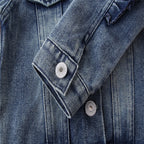 Girls' Denim Jacket Children's Western Style All Match