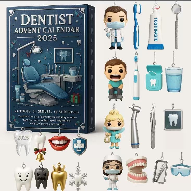 Acrylic Blind Box Christmas Decorations