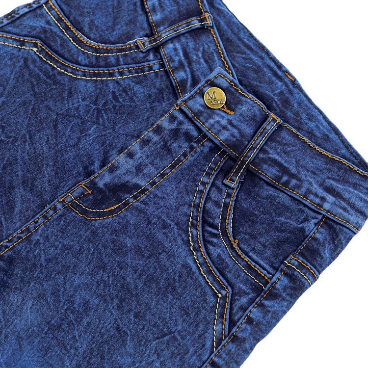 Boys' Flat Stretch Slim Long Jeans - Kidnor