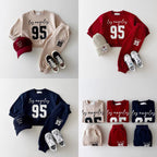 Trendy Leisure Sports Digital Casual Sweatshirt Outfit