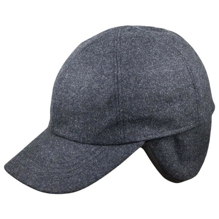 Grey hat Winter Baseball Cap