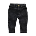 Children's High Elastic Fitting Denim Trousers - Kidnor