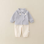 Baby Boy's Cotton Tops Casual Outerwear Spring Two-Piece Set