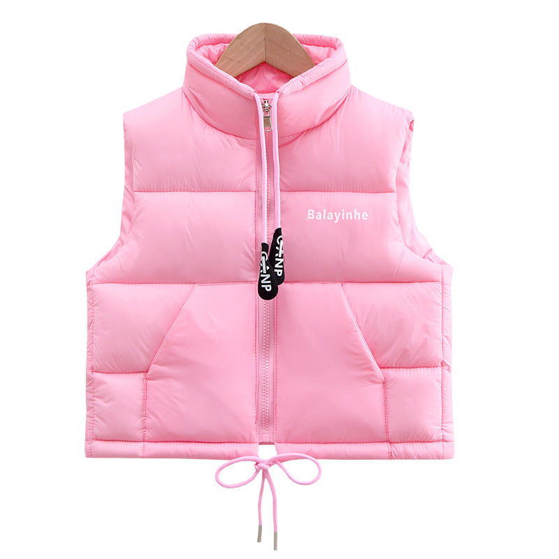 Autumn And Winter Boys Girls' Liner Waistcoat