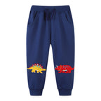 Boys' Fashion Simple Dinosaur Sports Pants - Kidnor