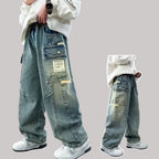 Children's Wear Boys Spring Clothing Pants Straight