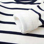 Striped Black White Pullover Sweater - Kidnor