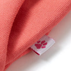 Children's wide-leg trousers, coral pink, size 116